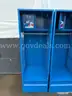Heavy Duty Blue Metal Sports Locker