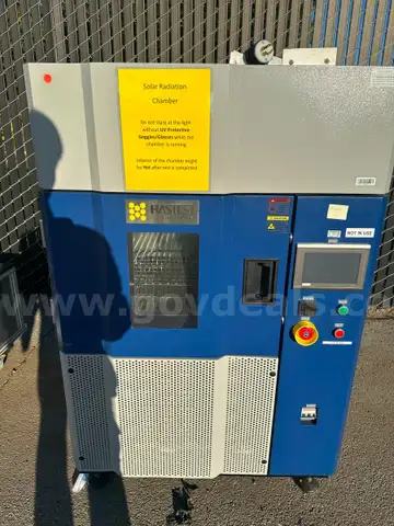 HASTEST HSUN-100 Solar Radiation Test Chamber