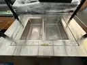 Commercial Stainless Steel Refrigerated Salad/Buffet Prep Station