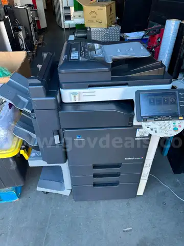 Konica Minolta Bizhub C253 Color Multifunction Copier Printer Scanner