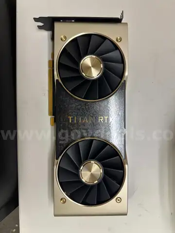 NVIDIA Titan RTX 24GB GDDR6 PCI Express Graphics Card