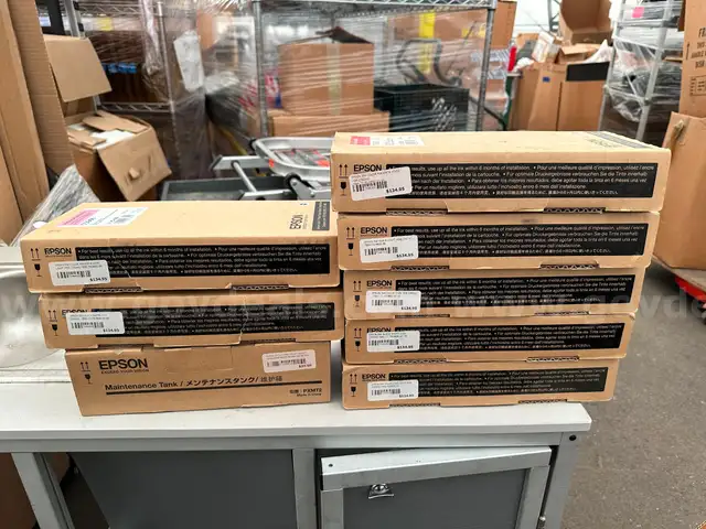 Lot of 8x New Epson 350ml UltraChrome HDR Ink Cartridges