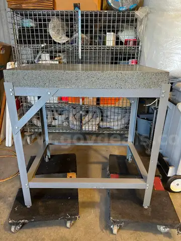 Standing Granite Table