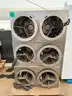 Lot of 3x Lakeside Stainless Steel Mobile Heated Dish Dispenser