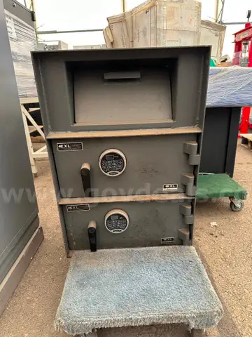 EXL Double Door Money Bag Drop Depository Digital Lock Safe