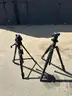 Lot of 2x Compactable Camera Tripods