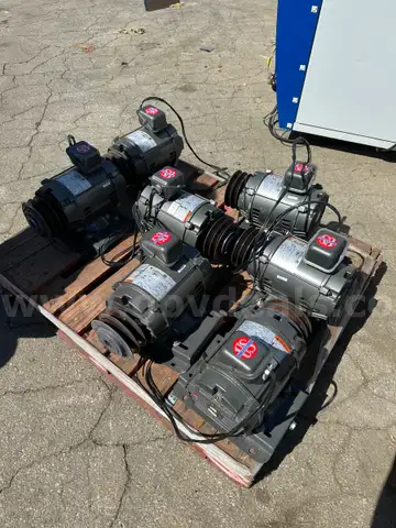 Lot of 7x US MOTOR G539Y 5 HP Electric Motor