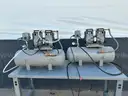 Lot of 2x Welch 8150B-30 Tank Vacuum System
