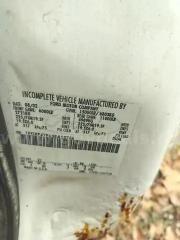 2003 Ford F450 Diesel Dump Bed