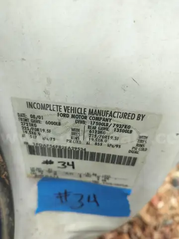 2002 Ford F550 diesel