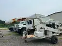 Three (3) Dinkmar Inc. Tow-Behind Leaf Vacuums