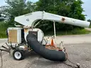 Three (3) Dinkmar Inc. Tow-Behind Leaf Vacuums