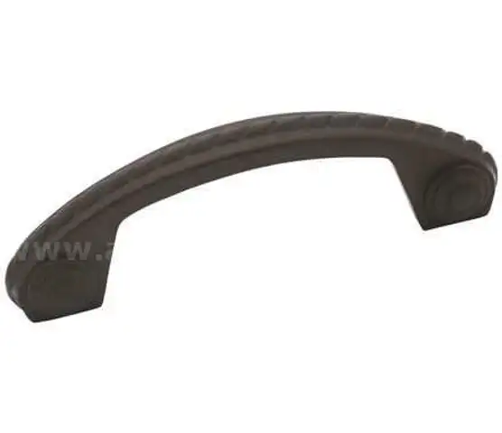 84 Ea. (Approx). Allison Scroll 3" Pull - Flat Black