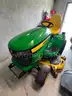 John Deere 48C Riding Mower and Snow Blower Attachment