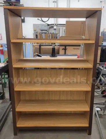 Double-sided Bookcase or Shelf unit