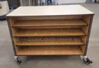 Double-Sided Rolling Cabinet