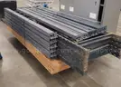 Metal Pallet Racking with Plywood Sheets