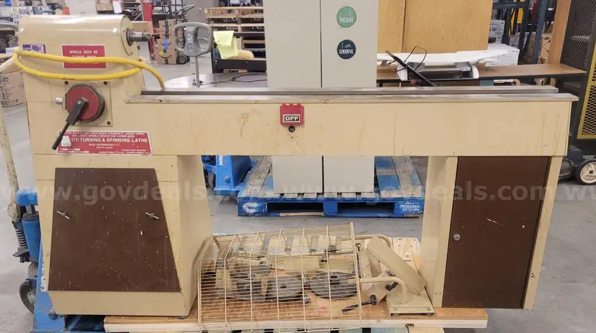 Wood Turning & Metal Spinning Lathe