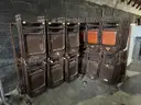 95 folding chairs with carts