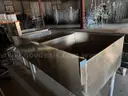 2 stainless steel sinks