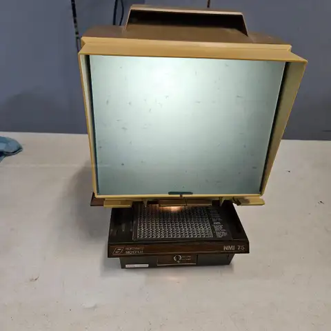 Northwest Microfilm NMI 75 Microfiche Reader