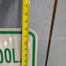 Aluminum Parking Sign CARPOOL / VANPOOL DROP OFF