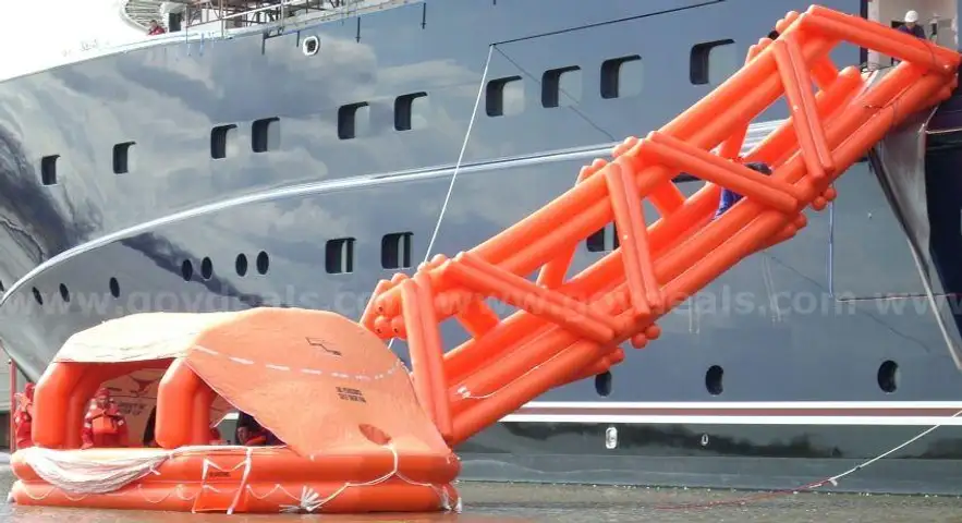 100p LSA Marine Evacuation Life Raft System (MES) - Solas A