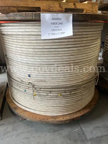 1" DIA X 7,700 FT. Samson Aramid Fiber Line (W/BE) LN2195A
