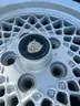 JAGUAR LACY SPOKE ALUMINUM WHEELS WITH NEWER CENTER CAPS XJ XJ6 XJS