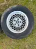JAGUAR LACY SPOKE ALUMINUM WHEELS WITH NEWER CENTER CAPS XJ XJ6 XJS