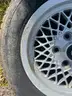 JAGUAR LACY SPOKE ALUMINUM WHEELS WITH NEWER CENTER CAPS XJ XJ6 XJS
