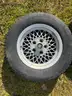 JAGUAR LACY SPOKE ALUMINUM WHEELS WITH NEWER CENTER CAPS XJ XJ6 XJS