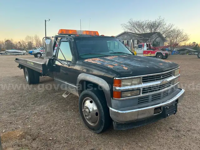 2000 GMC ROLLBACK 19.5 GODWIN ROLLBACK BED WHEEL LIFT SOUTHERN SOLID