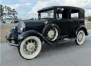 1929 FORD MODEL A TOWN SEDAN MURRAY BODY STYLE 155-A - NORTH CAROLINA SORTED OUT DRIVE ANYWHERE CAR