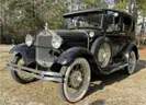 1929 FORD MODEL A TOWN SEDAN MURRAY BODY STYLE 155-A - NORTH CAROLINA SORTED OUT DRIVE ANYWHERE CAR