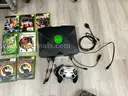 Xbox with Games and Accessories