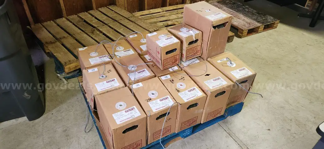 Lot of 22 AWG Jacketed Wire (Various Types/Amounts)