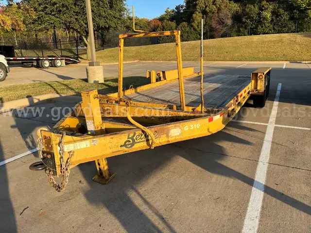 2014 Belshe 19 Ft T/A Equipment Trailer