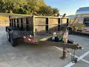 2006 T/A 12 Ft End Dump Trailer