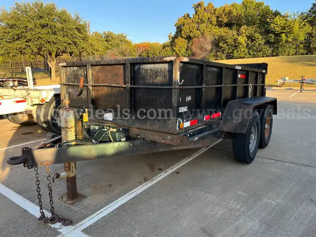 2006 T/A 12 Ft End Dump Trailer