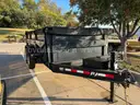 2020 PJ Trailers DM142 T/A 83 In. Low Pro High Side End Dump Trailer