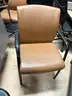 (2) Light Brown Office Chairs