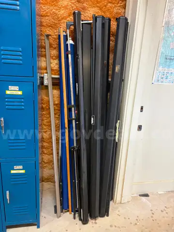 (7) Projector Screens &#x26; (3) Maps
