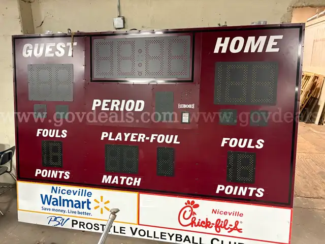 (2) Score Boards with Controller Box