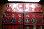 HALF DOLLAR COIN (37); $1 COIN (1); QUARTER (1); DIME (1); COLLECTORS COIN (5);