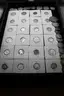COIN BOOKS (3); $2 BILL (6); $1 COIN (2); HALF DOLLAR COIN (3); QUARTERS (22); D