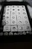 COIN BOOKS (3); $2 BILL (6); $1 COIN (2); HALF DOLLAR COIN (3); QUARTERS (22); D