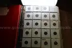 COIN BOOKS (3); $2 BILL (6); $1 COIN (2); HALF DOLLAR COIN (3); QUARTERS (22); D