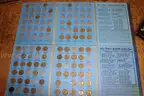 COIN BOOKS (3); $2 BILL (6); $1 COIN (2); HALF DOLLAR COIN (3); QUARTERS (22); D