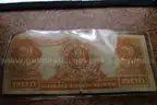 $ 20.00 (1) $1.00 Coin (19) Half Dollar (1) Misc. Coin (4)